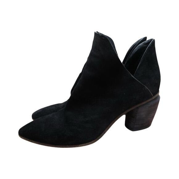 Officine Creative Sabine Ankle Booties In Black Suede Women’s Size 39.5 - Picture 5 of 15
